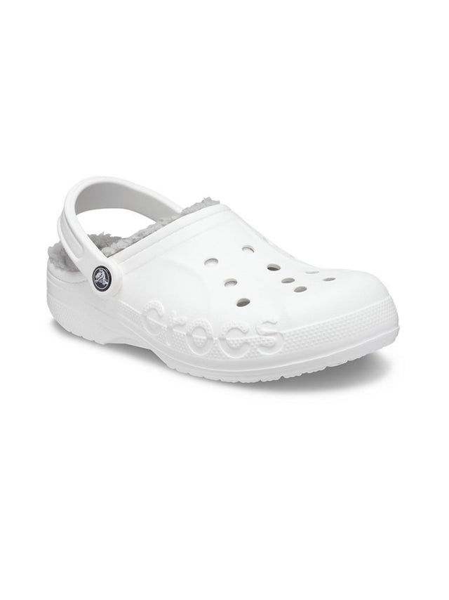 Image for Women's Lined Clog Slippers,White