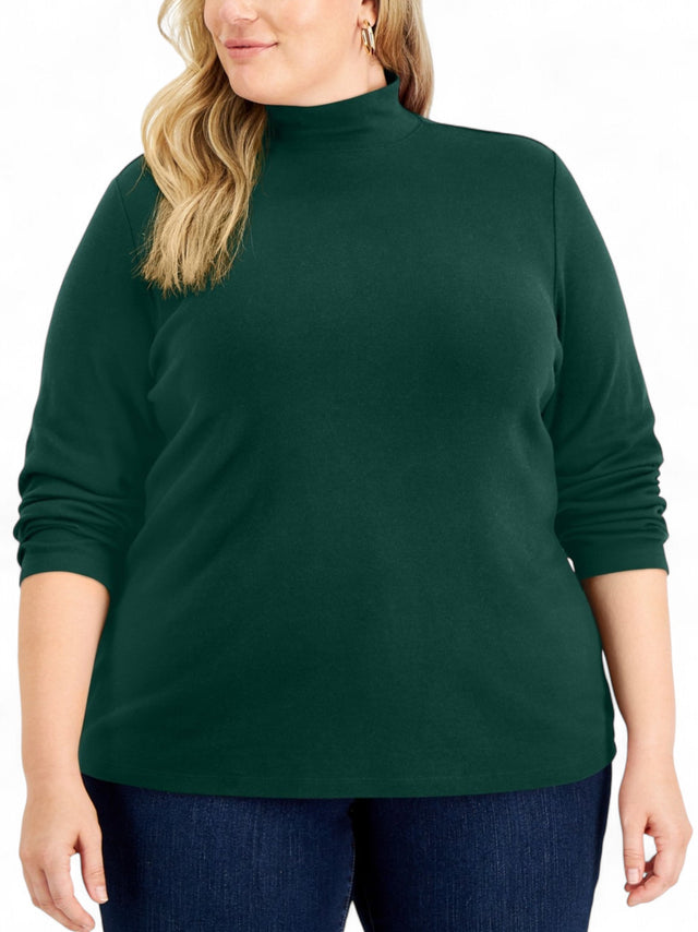 Image for Women's Plain Top,Olive Green