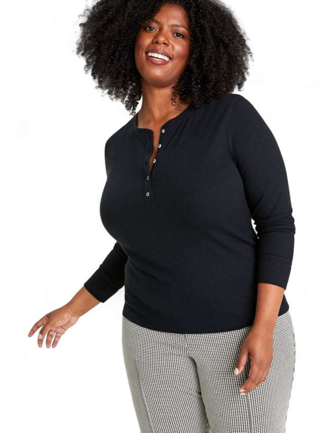 Image for Women's Knitted Top,Black