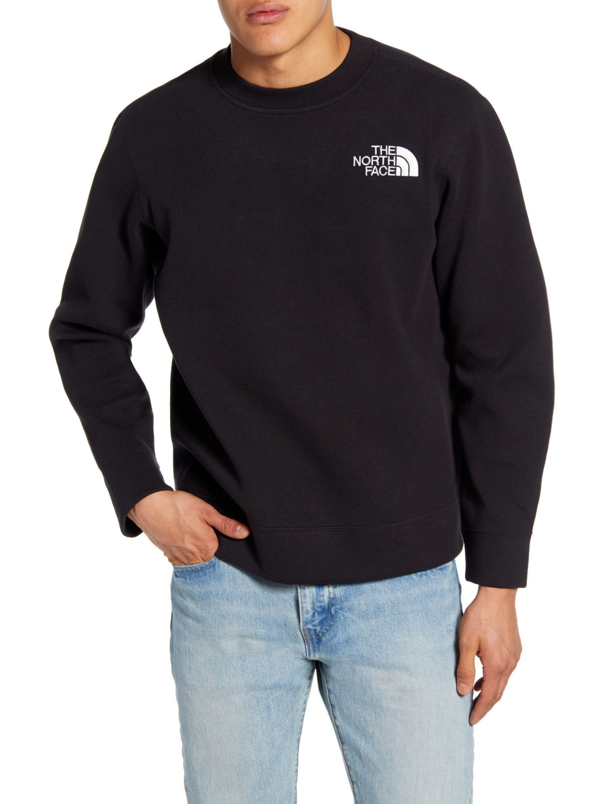 Image for Men's Brand Logo Printed Sweaters,Black