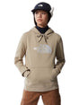 Image for Women's Brand Logo Printed Hoodies,Beige