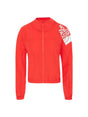 Image for Women's Brand Logo Printed Sport Jacket Two Pockets,Red