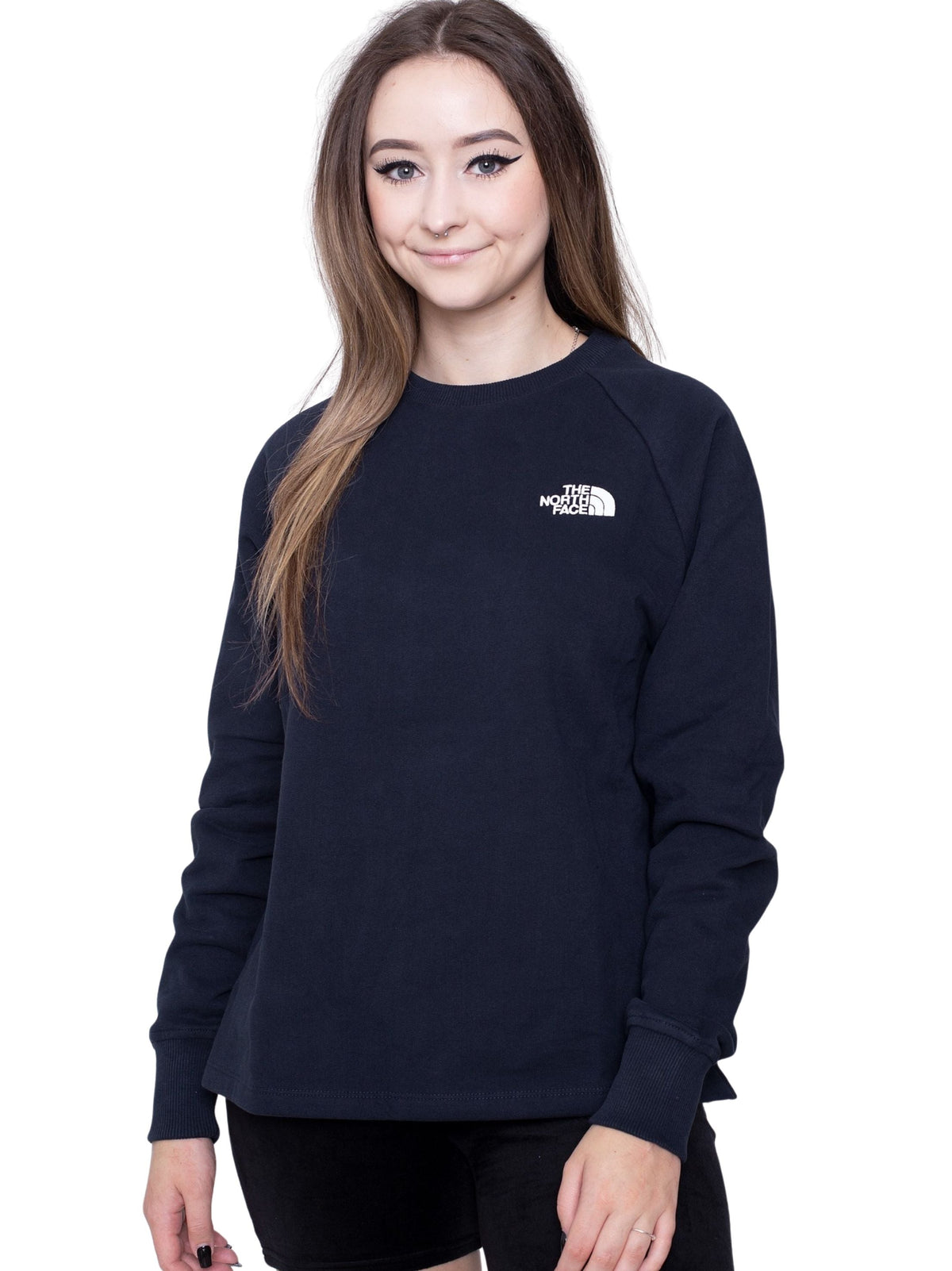 Image for Women's Plain Solid Sweaters,Navy
