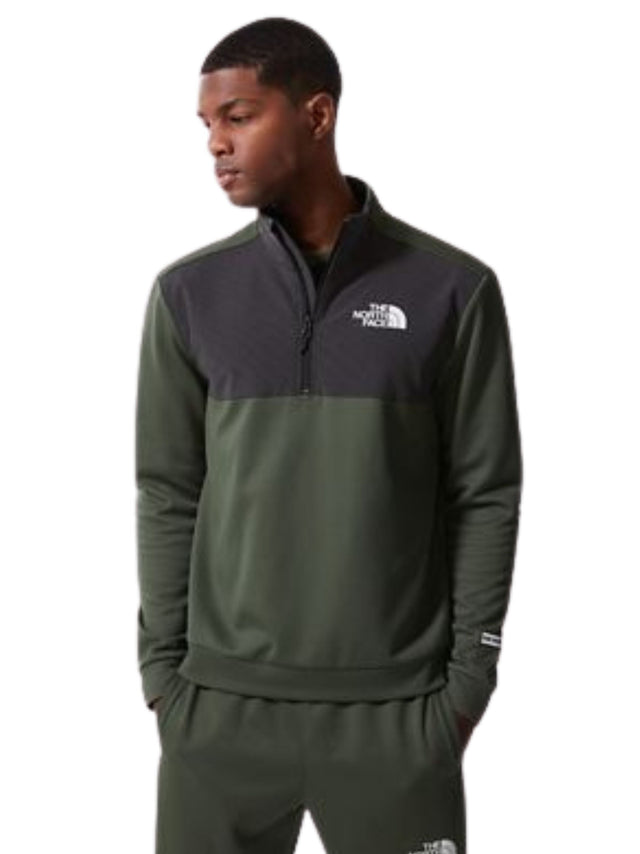 Image for Men's Textured Sweaters,Olive