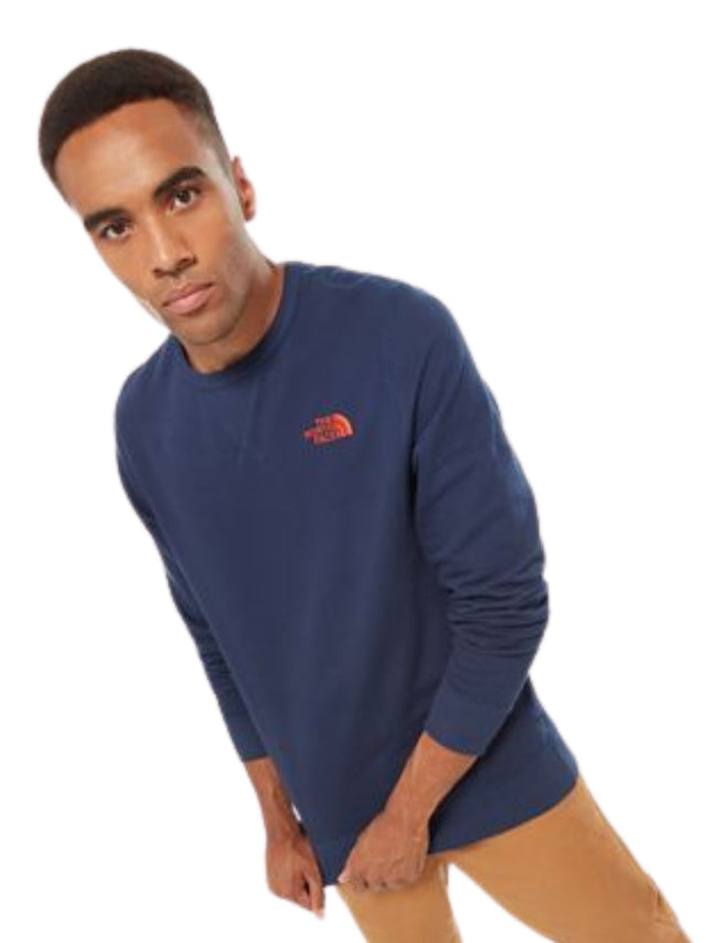 Image for Men's Plain Solid Sweaters,Navy