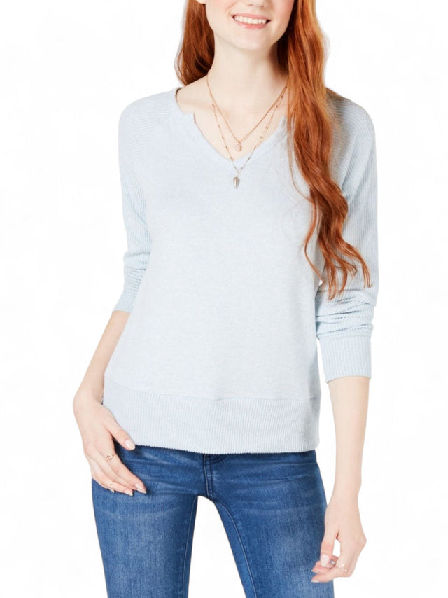Image for Women's Knitted Sweaters,Light Blue