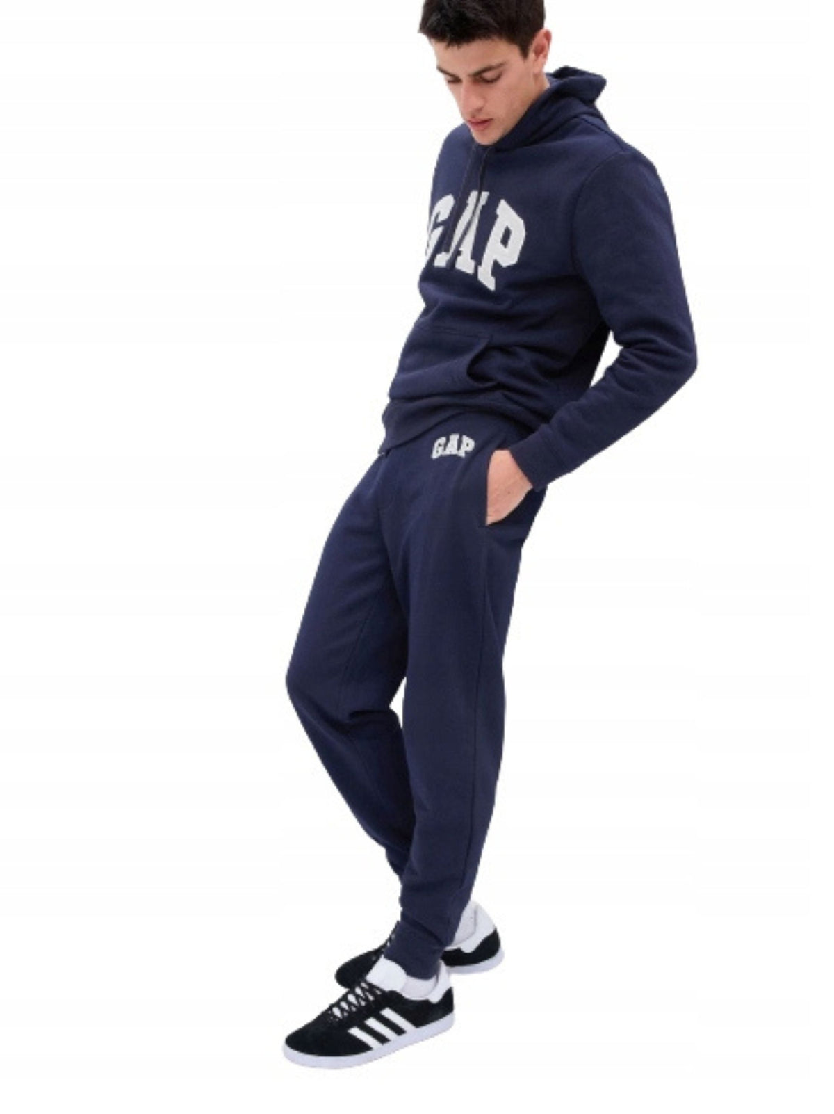 Image for Men's Brand Logo Printed Pant,Navy