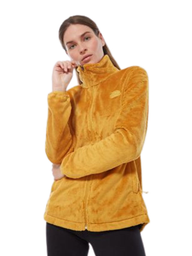Image for Women's  Faux Fur Jacket,Mustard Yellow