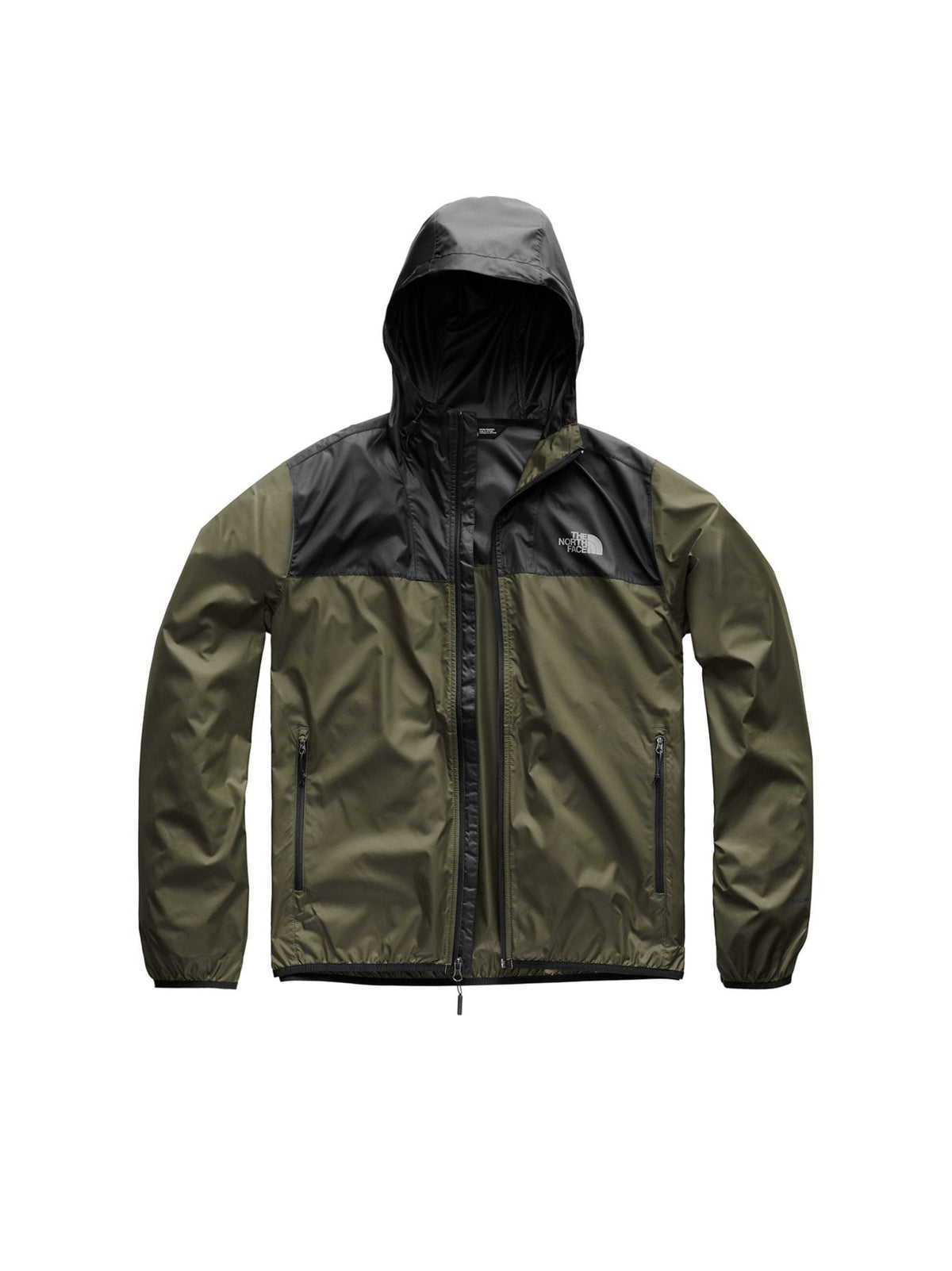 Image for Men's Plain Solid Jacket Two Pockets,Olive\Black
