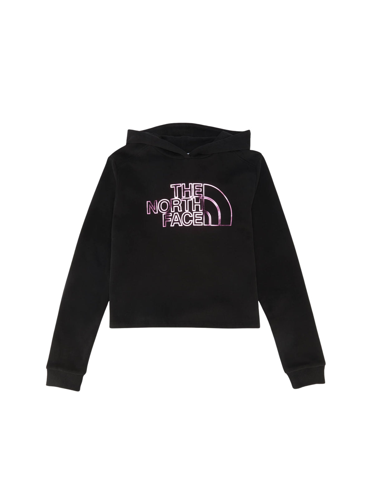 Image for Kids Girl's Brand Logo Printed Hoodies,Black