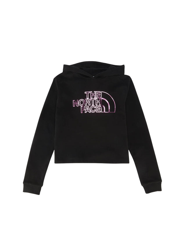 Image for Kids Girl's Brand Logo Printed Hoodies,Black
