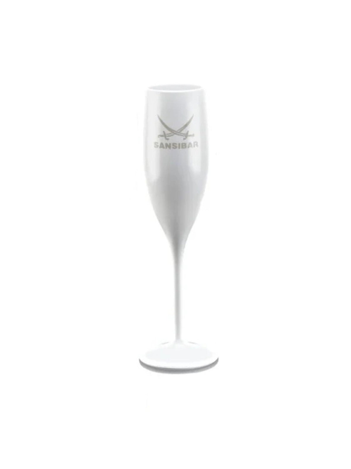 Image for White Champagne Glasses