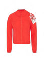 Image for Women's Plain Solid Jacket Two Pockets,Red