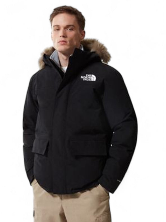 Image for Men's Quiled Jacket Two Pockets,Black