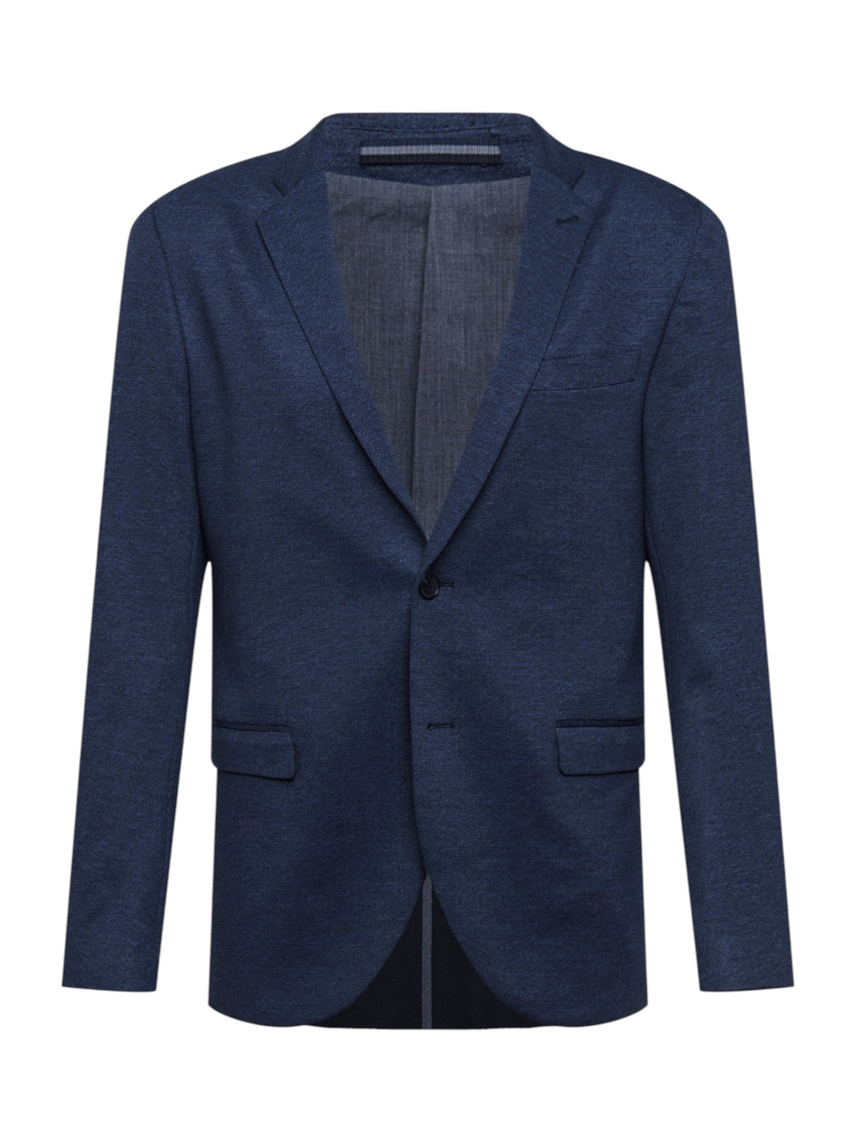 Image for Men's Heather Blazer Two Mock Pockets,Navy