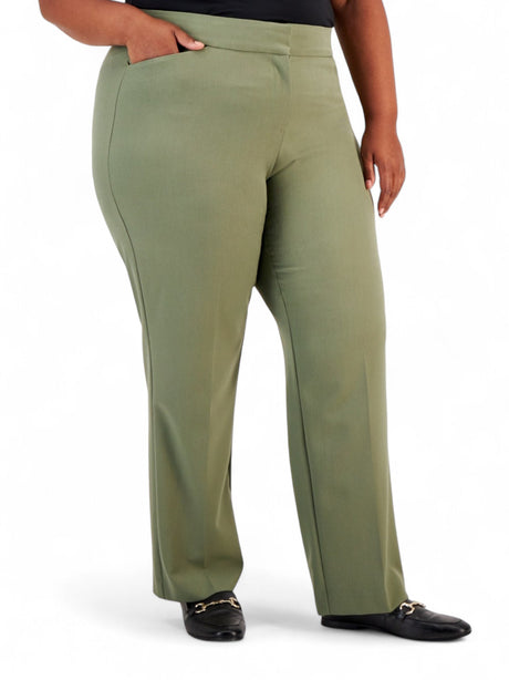 Image for Women's Plain Classic Pants,Olive