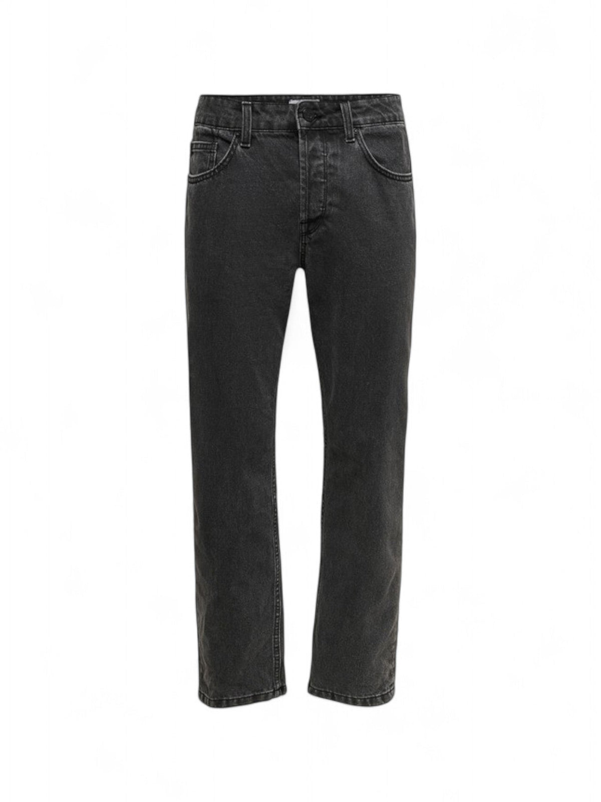 Image for Men's Plain Jeans,Black