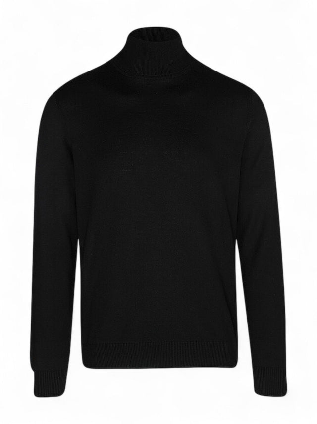 Image for Men's Knitted Sweaters,Black