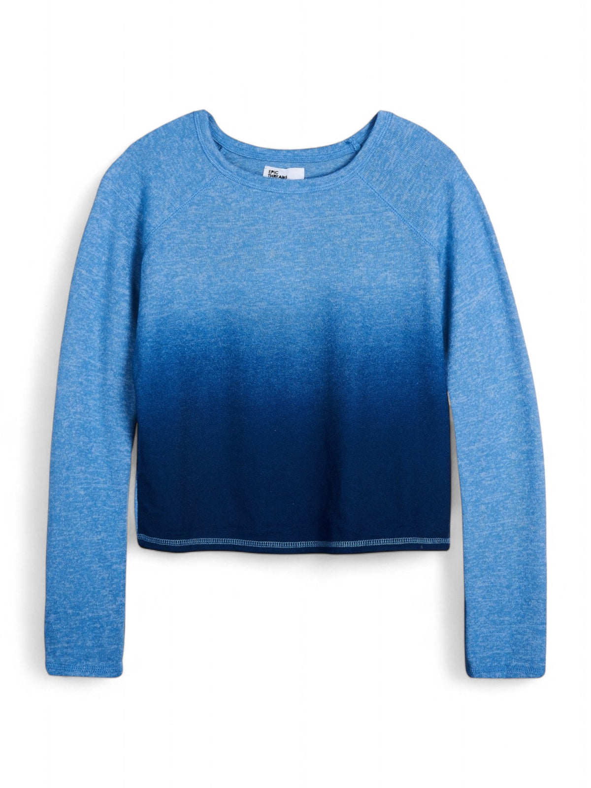 Image for Kids Girl's Ombre Knitted Top,Blue