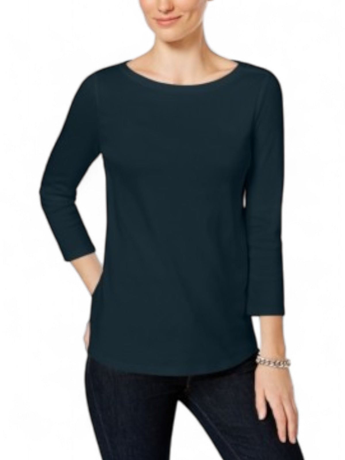 Image for Women's Plain Top,Navy