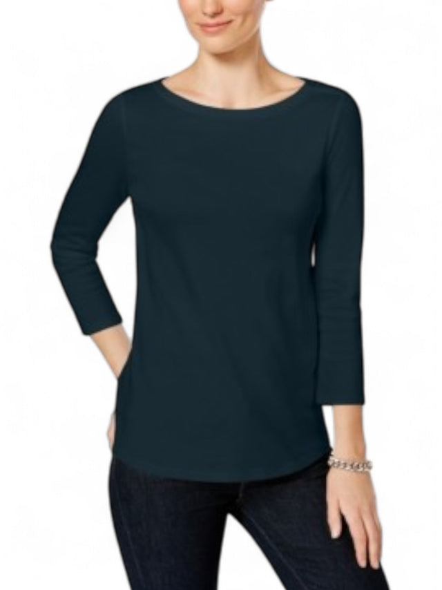 Image for Women's Plain Top,Navy