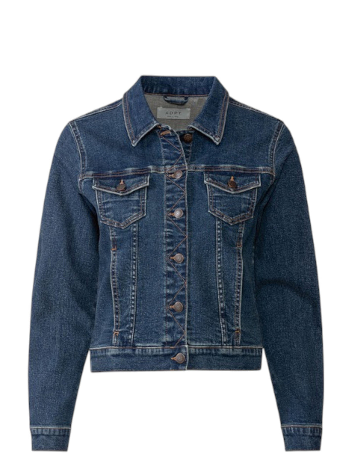Image for Women's Plain Denim Jacket,Jeans