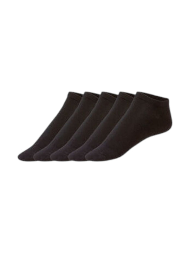 Image for Men's 5Pieces Low Cut Knitted Socks Set,Black