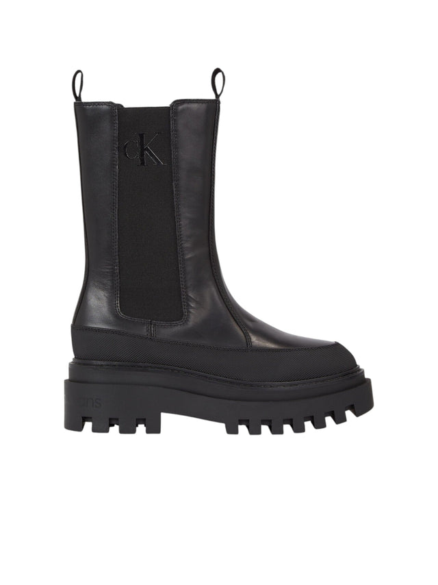 Image for Women's Plain Combat Boots,Black