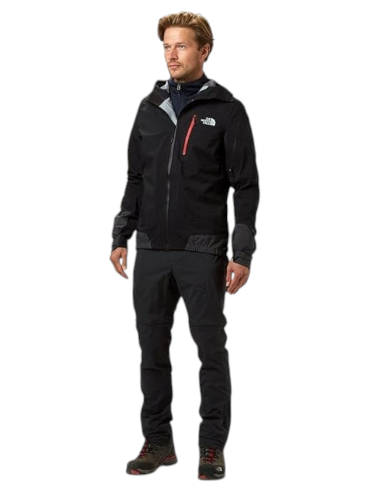Image for Men's Colorblocked Jacket,Black