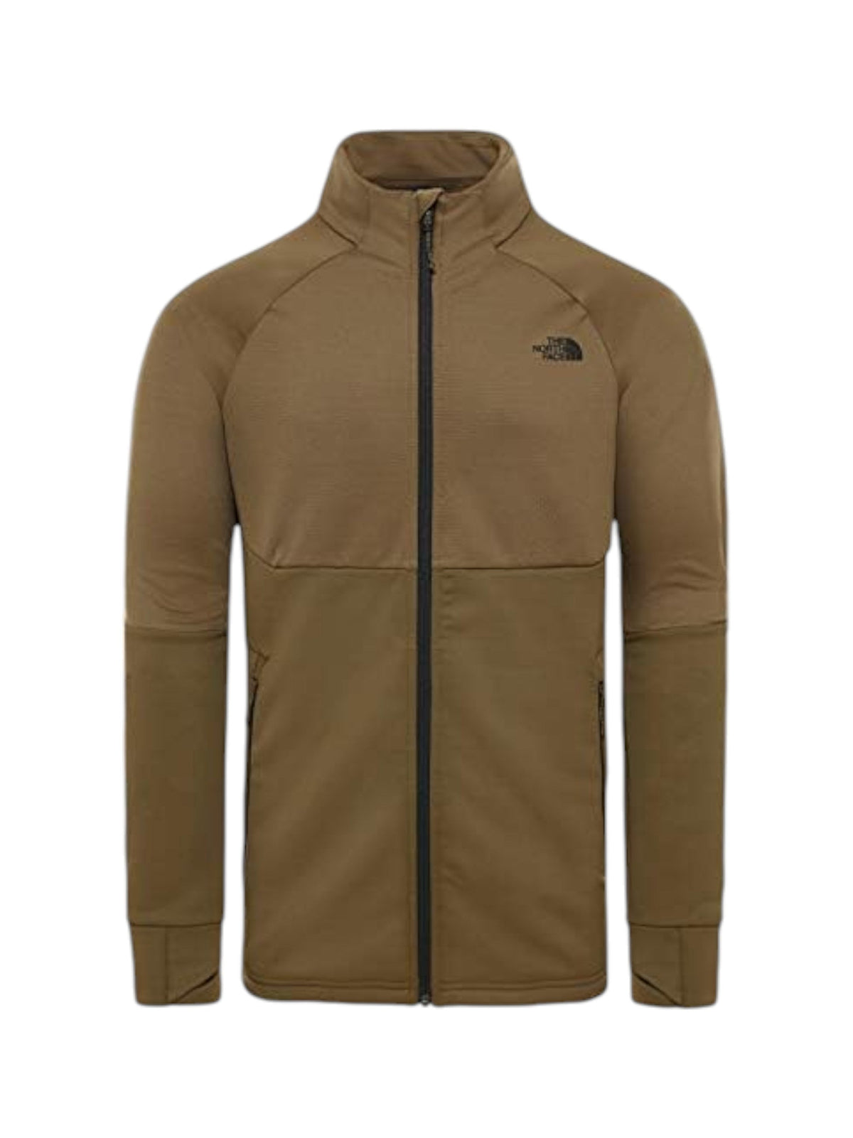 Image for Men's Plain Solid Jacket Tow Pockets,Olive