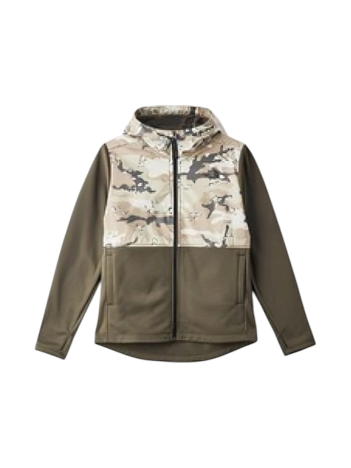Image for Kids Boy's  Camo Printed Jacket,Olive