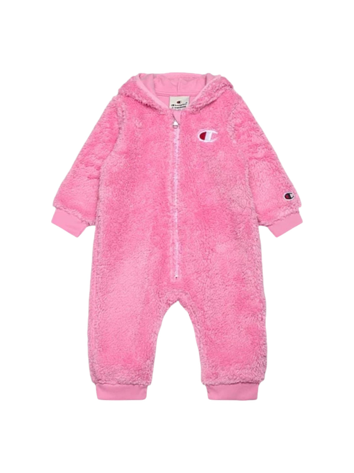 Image for Kids Girl's Fur Jumpsuit,Pink