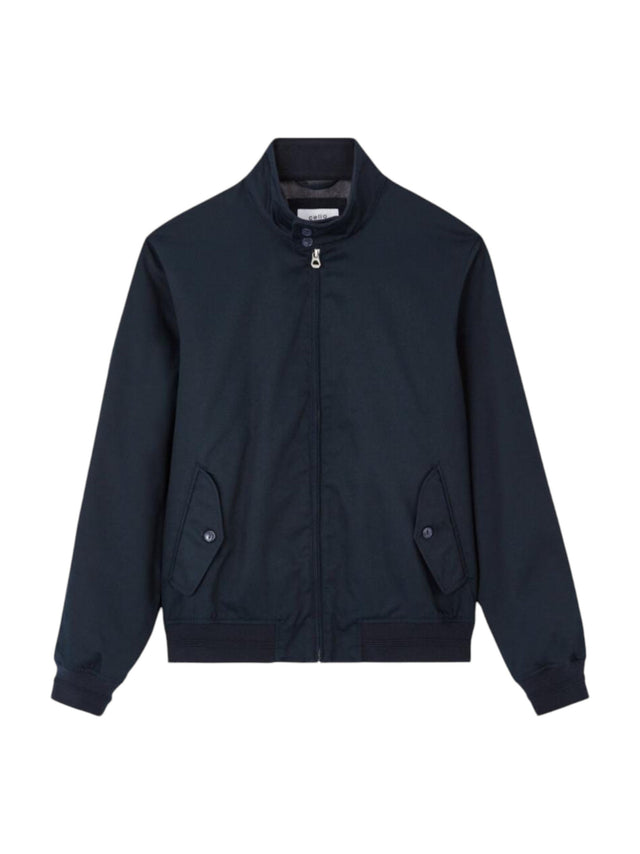 Image for Men's Plain Solid Jacket,Navy