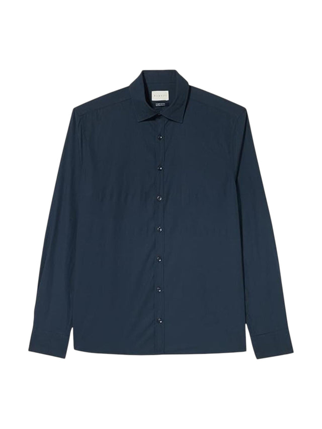 Image for Men's Plain Dress Shirt,Navy
