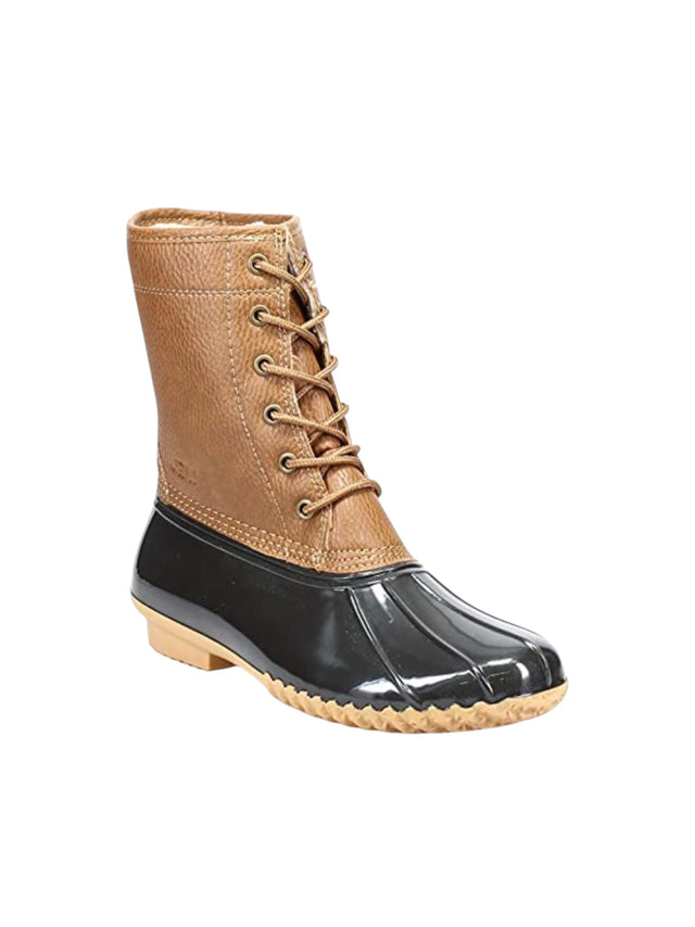 Image for Women's Terxrured Ankle Boots,Black/Brown