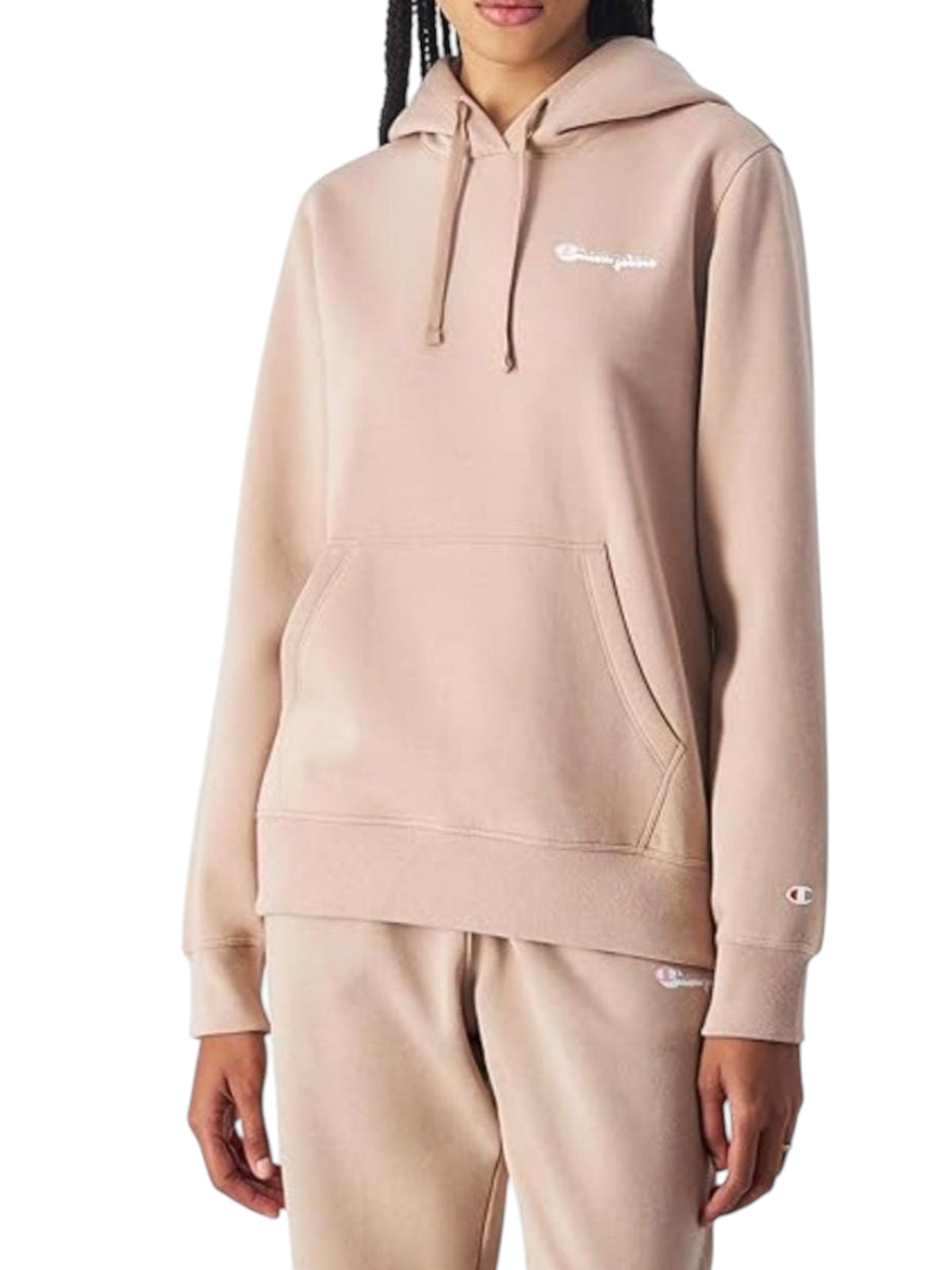 Image for Women's Plain Hoodie,Beige