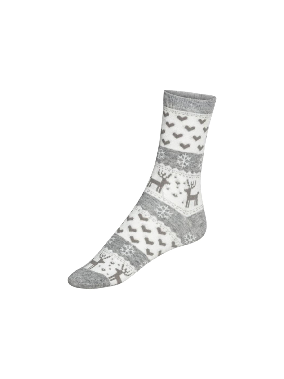 Image for Women's Graphic Knitted Socks,Grey