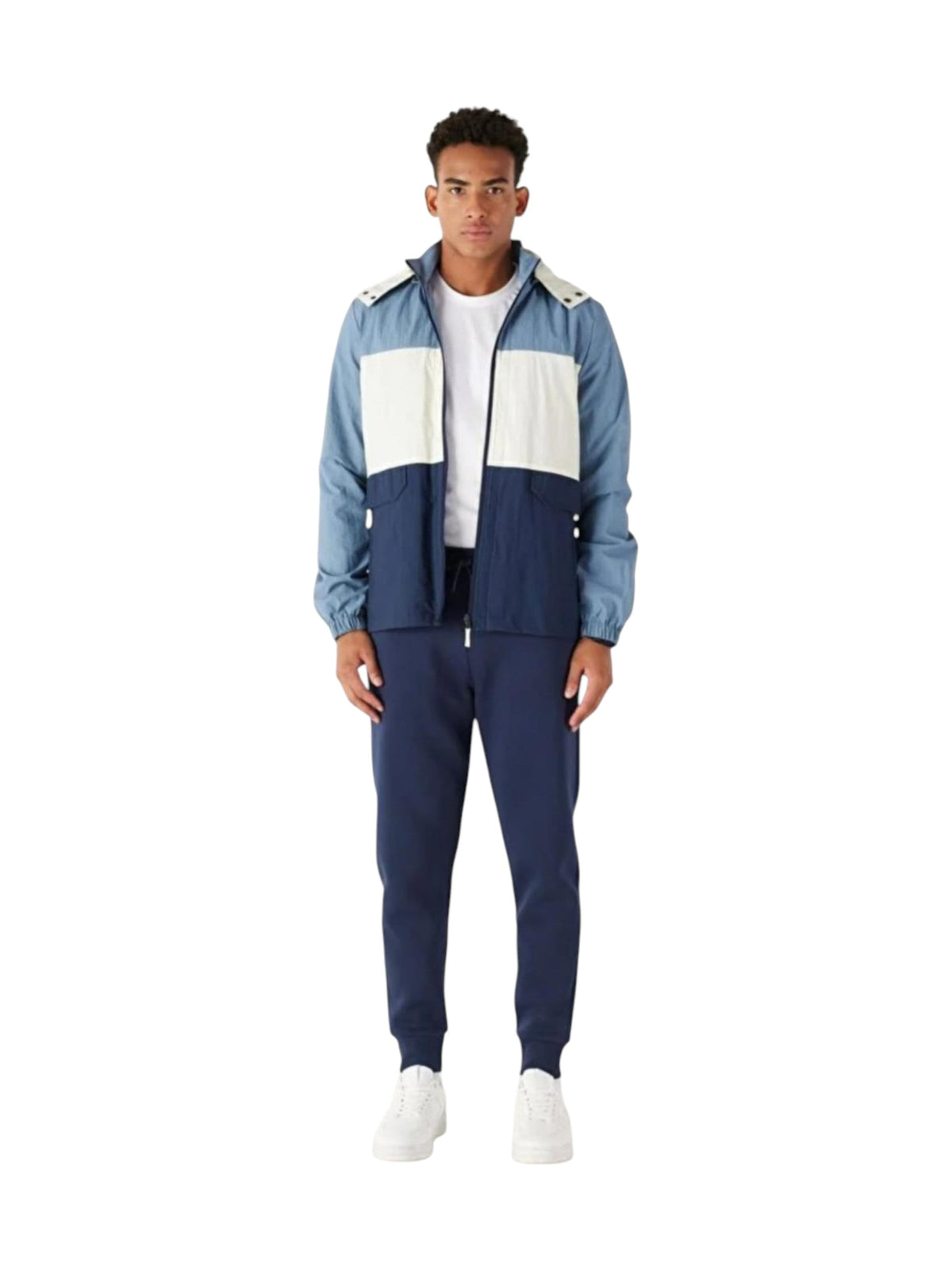 Image for Men's Colorblocked Jacket,Multi