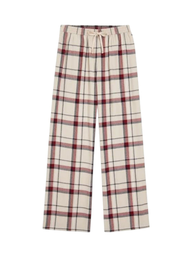 Image for Women's Plaid Sleepwear Pant,Beige