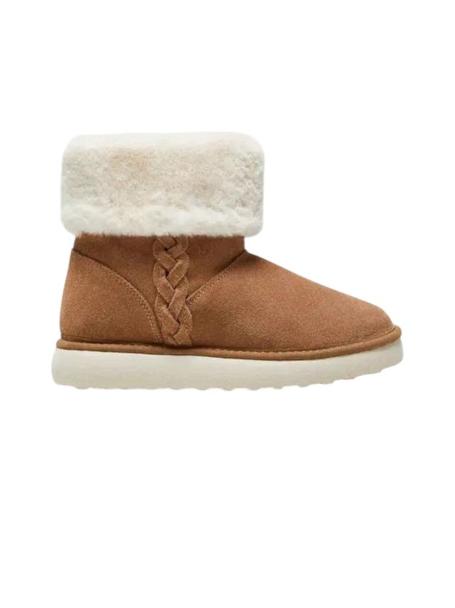 Image for Kids Girl's Lined Ankle Boots,Brown