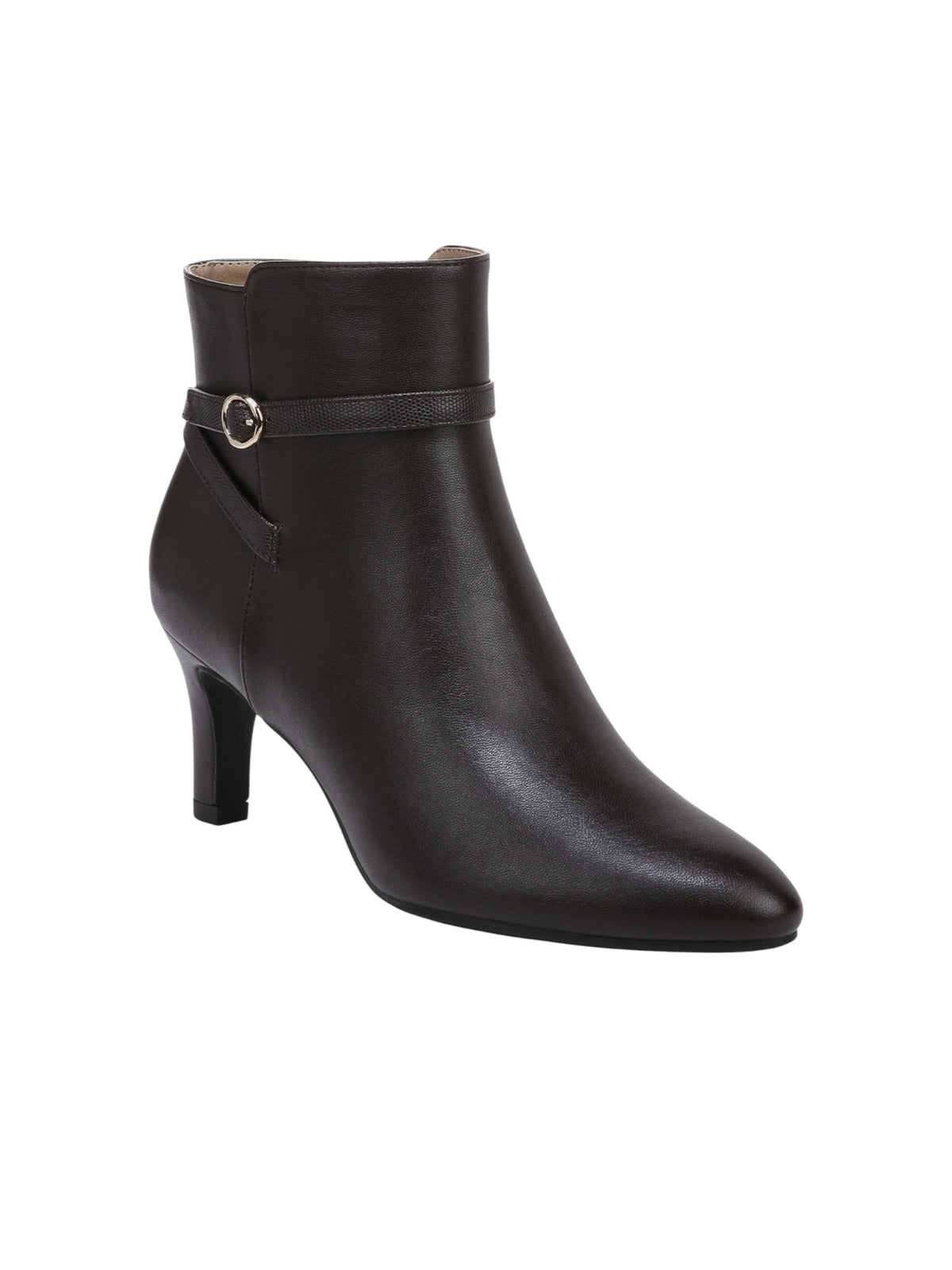 Image for Women's Plain Ankle Boots Heels,Brown