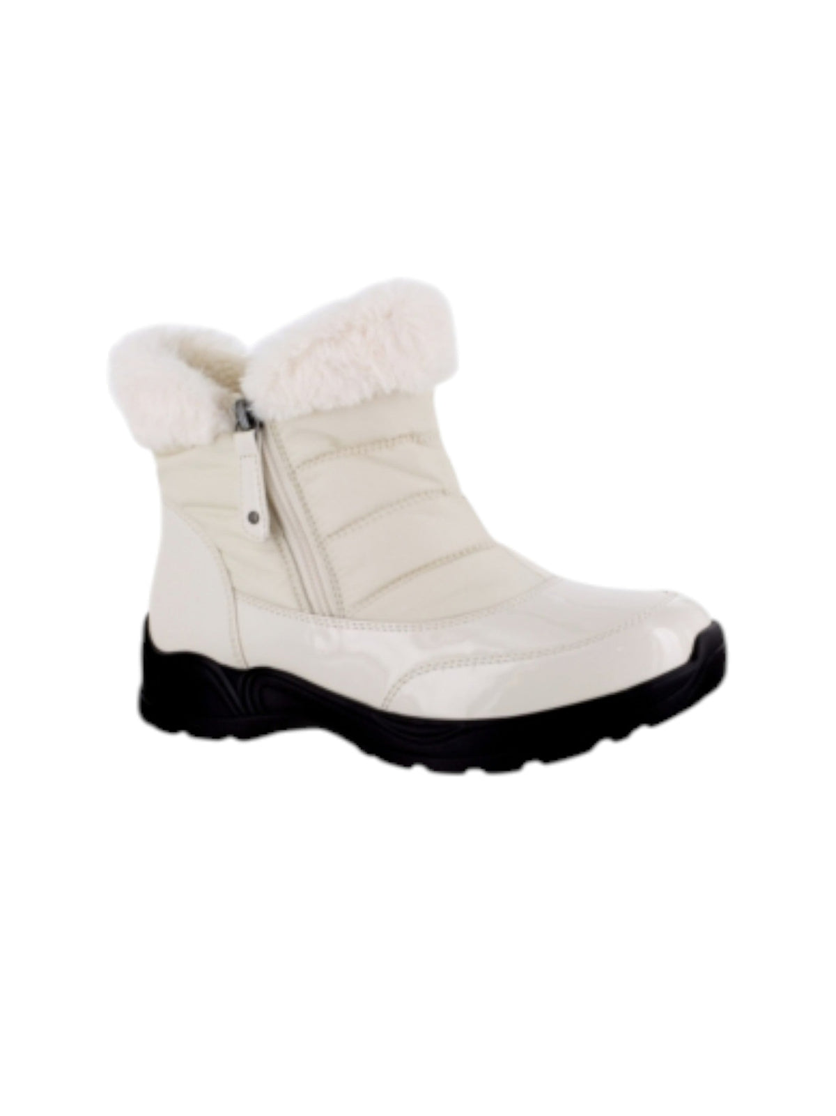 Image for Women's Lined Ankle Boots,Off White