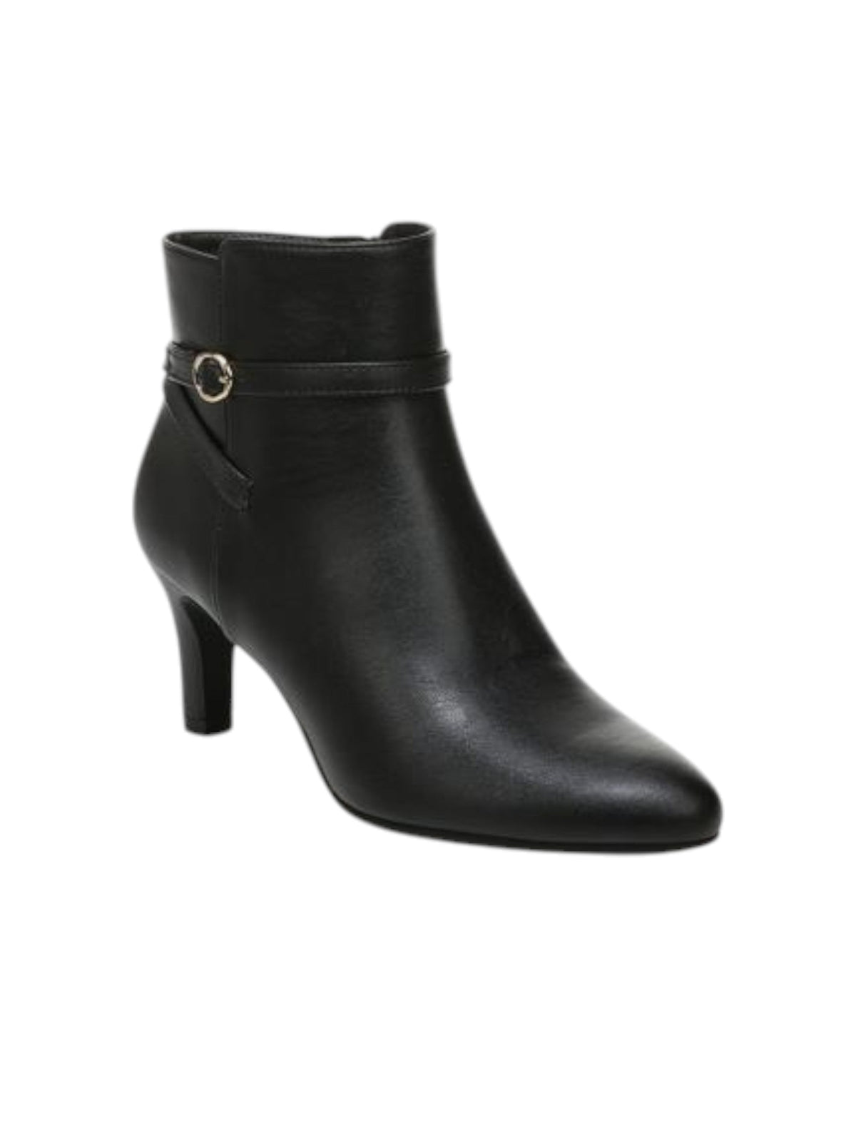 Image for Women's Plain Ankle Boots Heels,Black