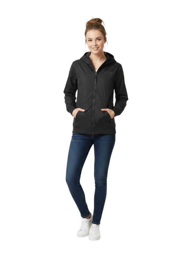 Image for Women's Plain Solid Jacket,Black