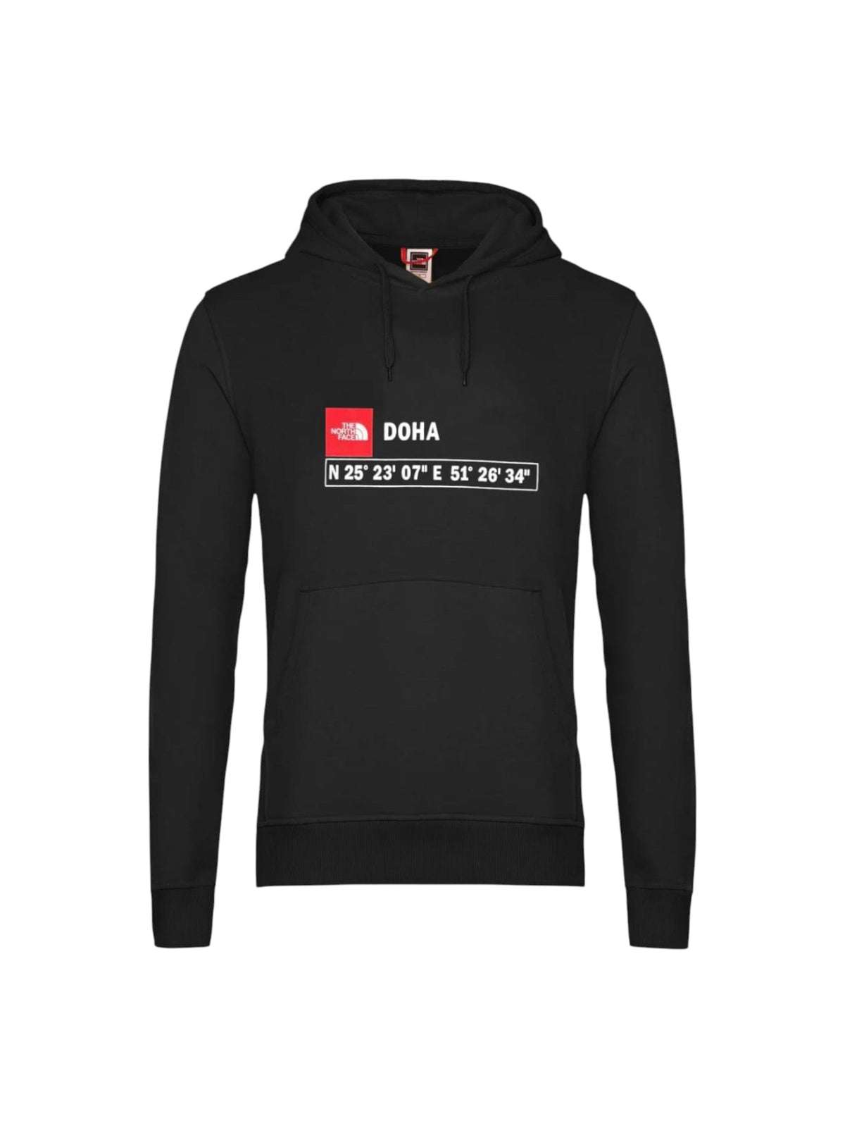 Image for Men's Printed Hoodie,Black