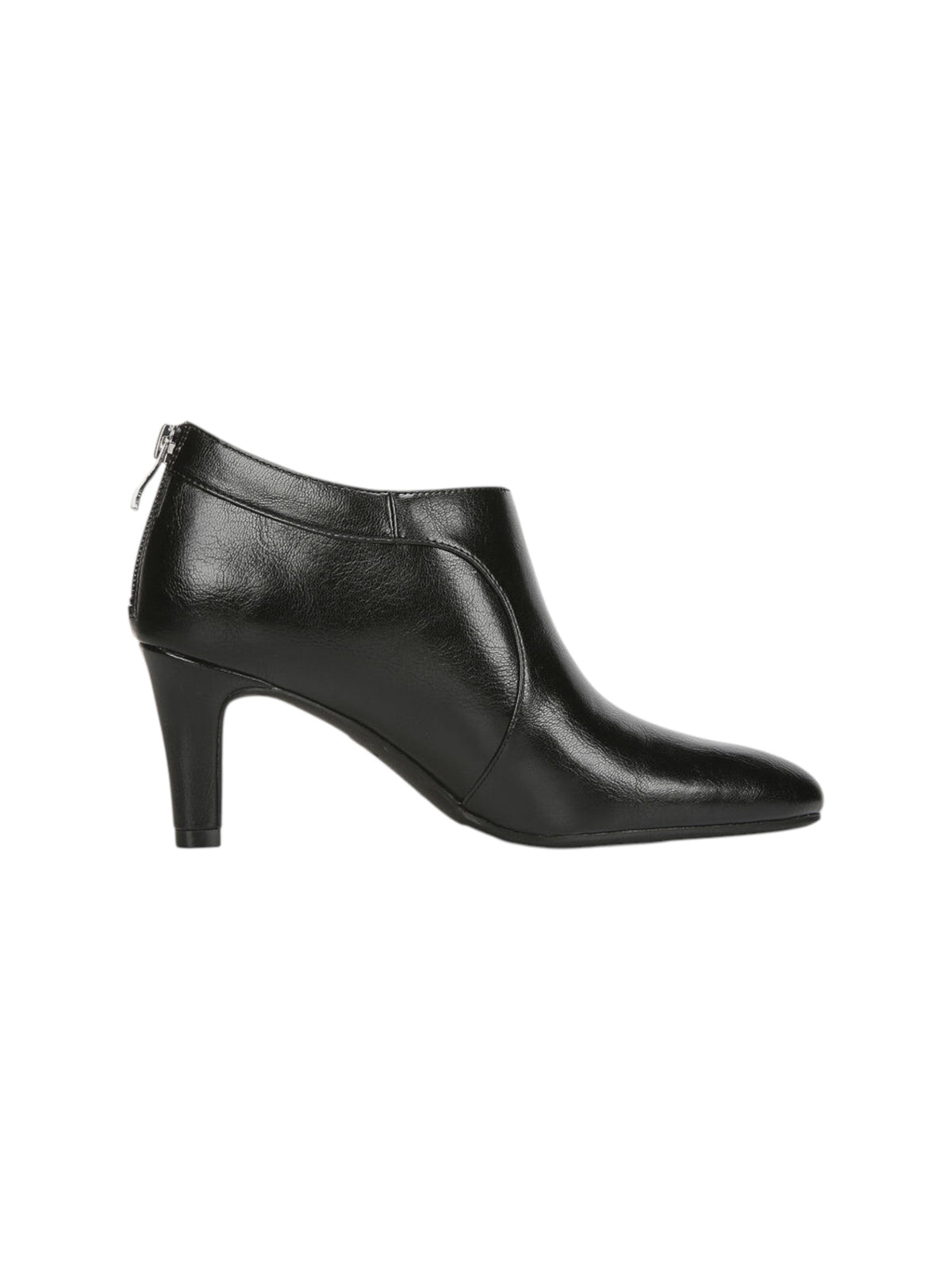 Image for Women's Plain Low Cut Ankle Boots,Black