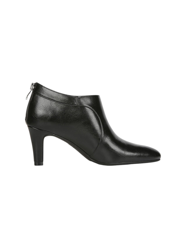 Image for Women's Plain Low Cut Ankle Boots,Black