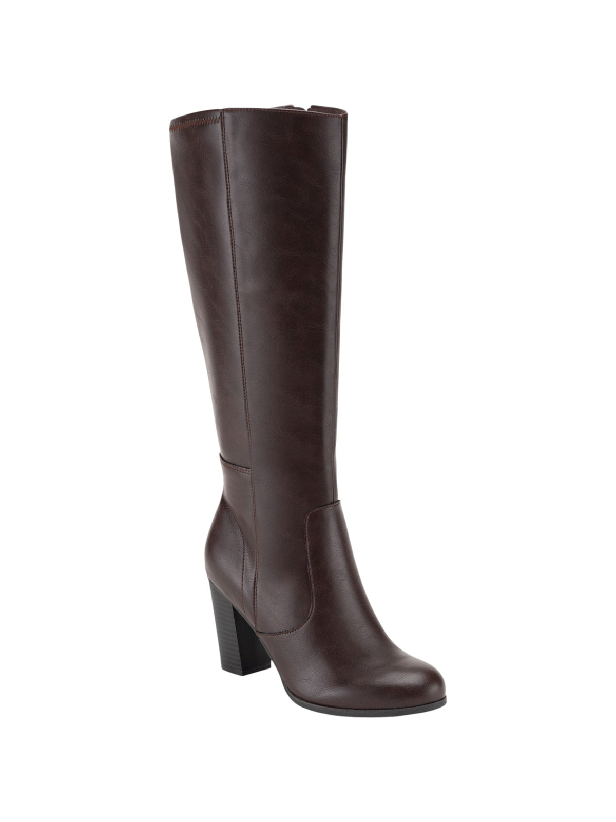Image for Women's Plain Knee High Boots Heels,Brown