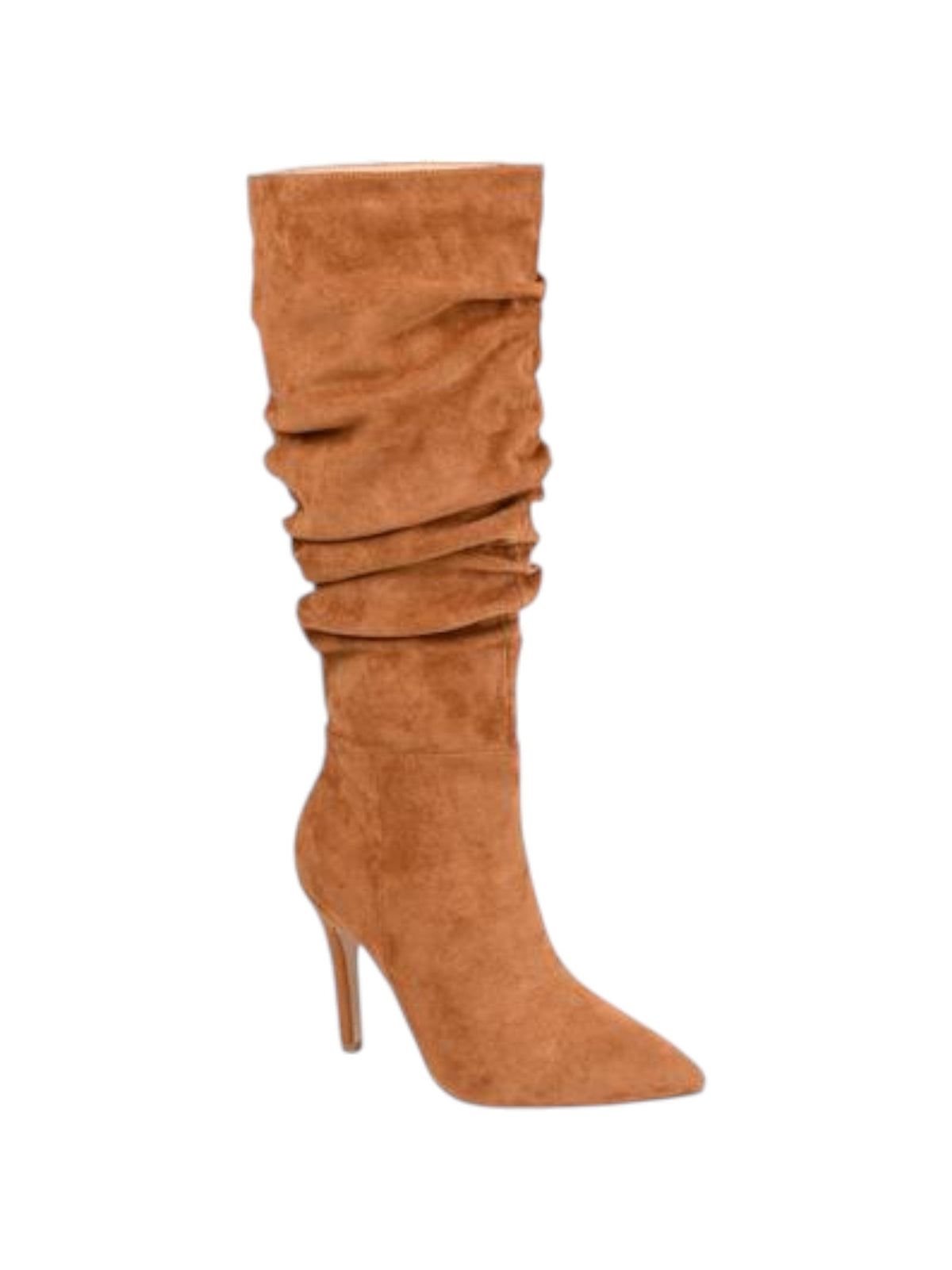 Image for Women's Plain Knee High Boots Heels,Brown