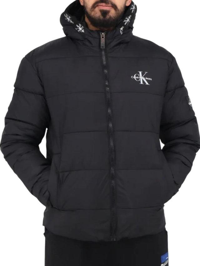 Image for Men's Quilted Jacket,Black